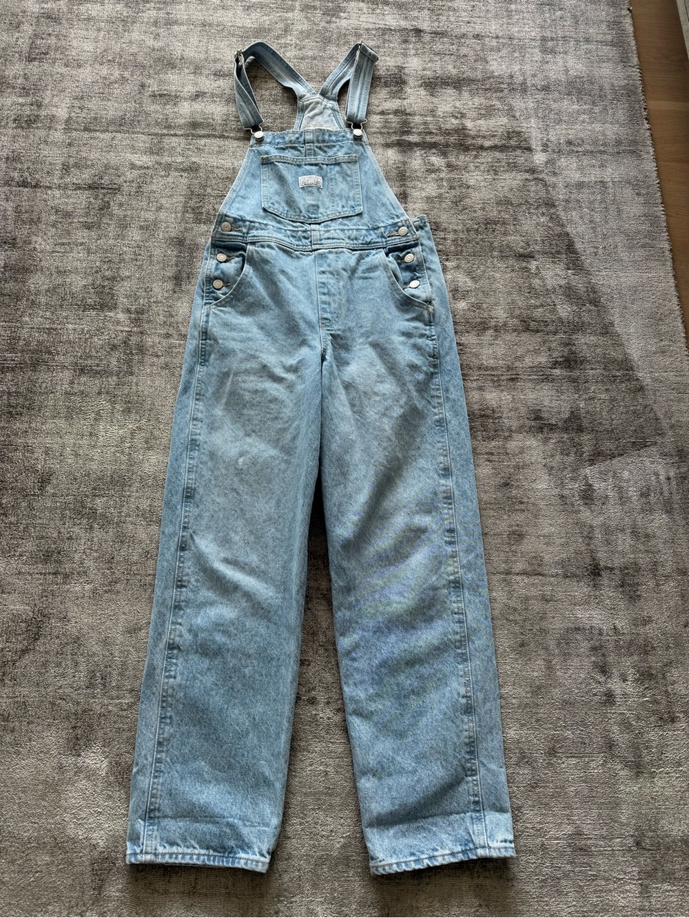 Levi's Light Blue Denim Overalls